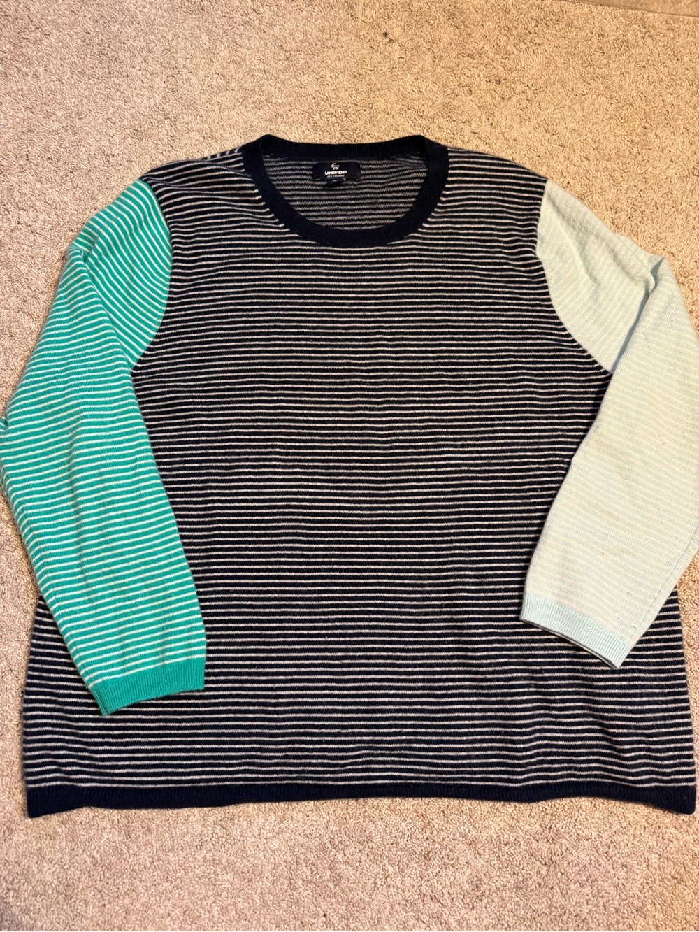 Lands' End 100% Cashmere Sweater Sz 2X